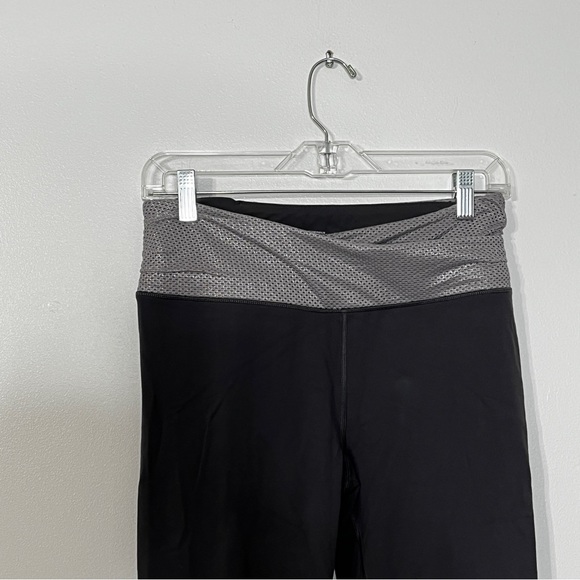 Victoria Secret Gray Silver Trim Knit Athletic Pants - Picture 3 of 7